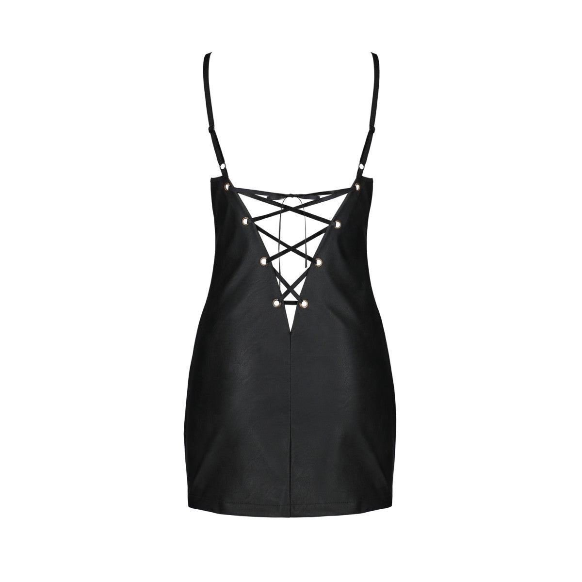 Passion PE Astrida chemise & thong black - Produktansicht 4