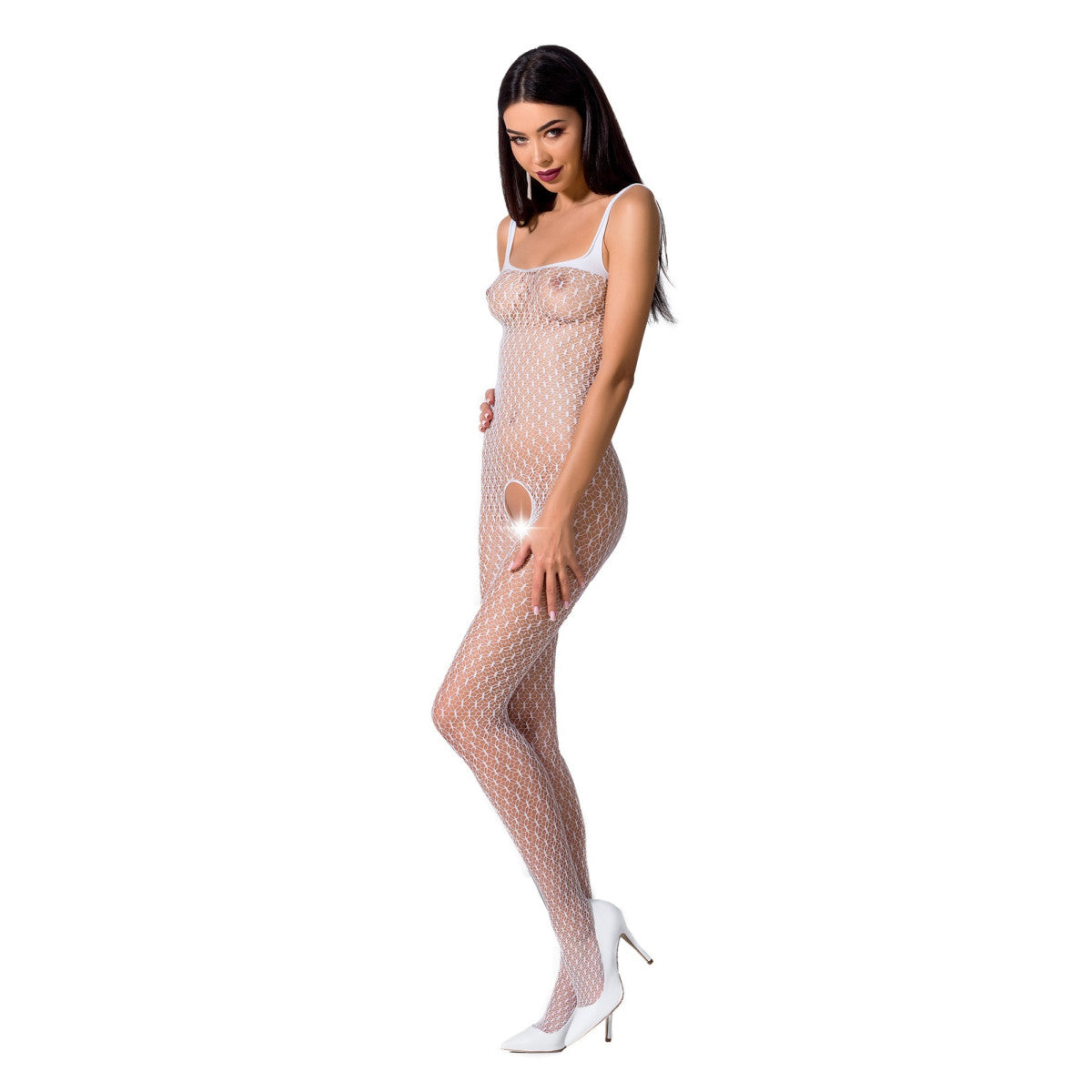 Passion PE Bodystocking BS071 white - Produktansicht 1