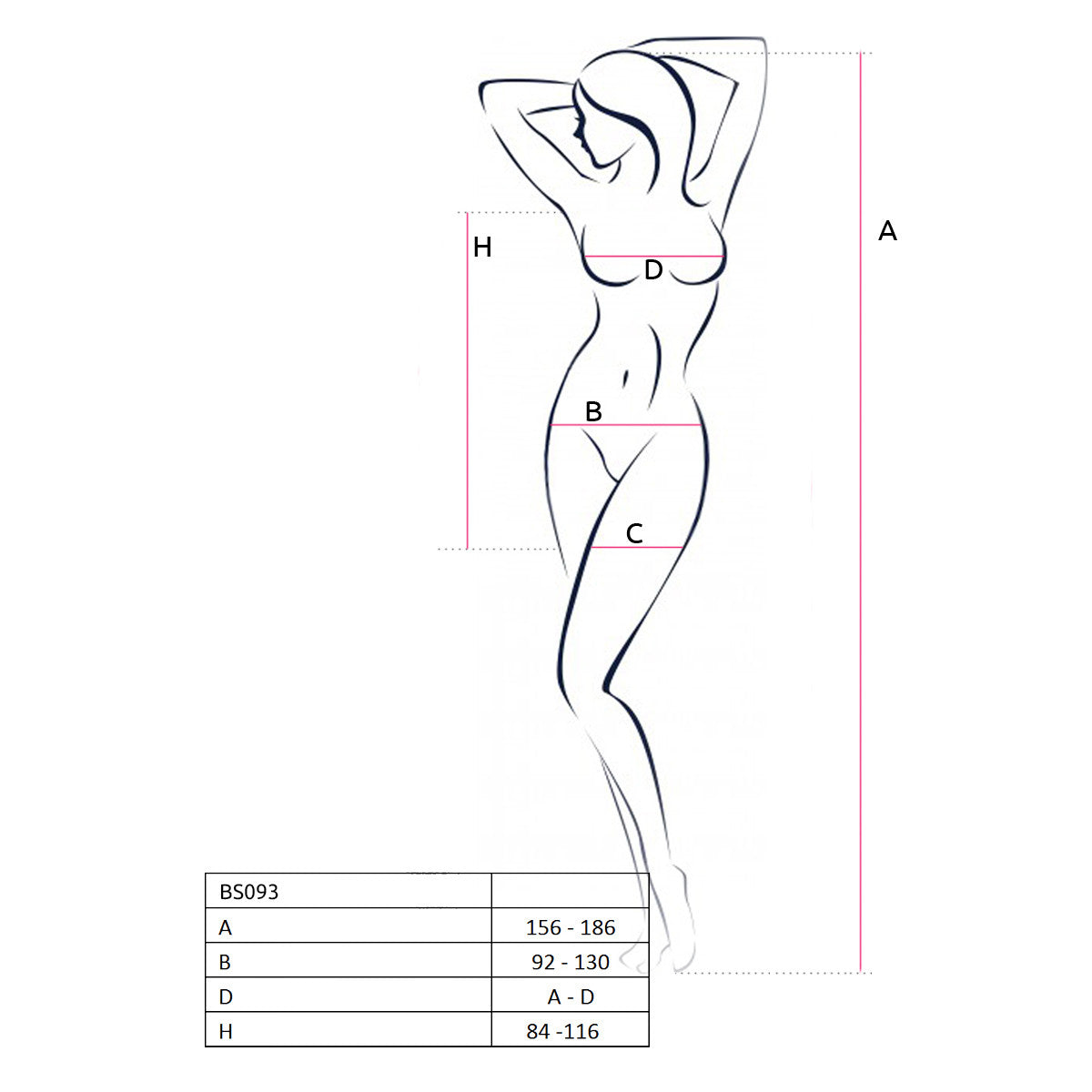Passion PE BS093 dress white - Produktansicht 5