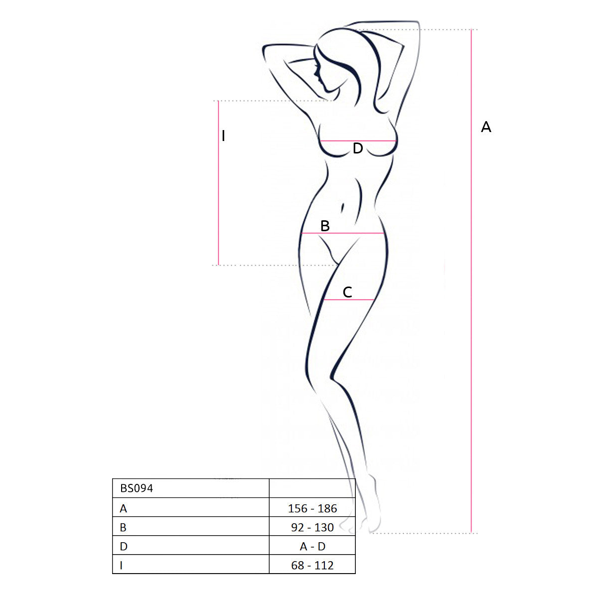 Passion PE BS094 dress red - Produktansicht 5