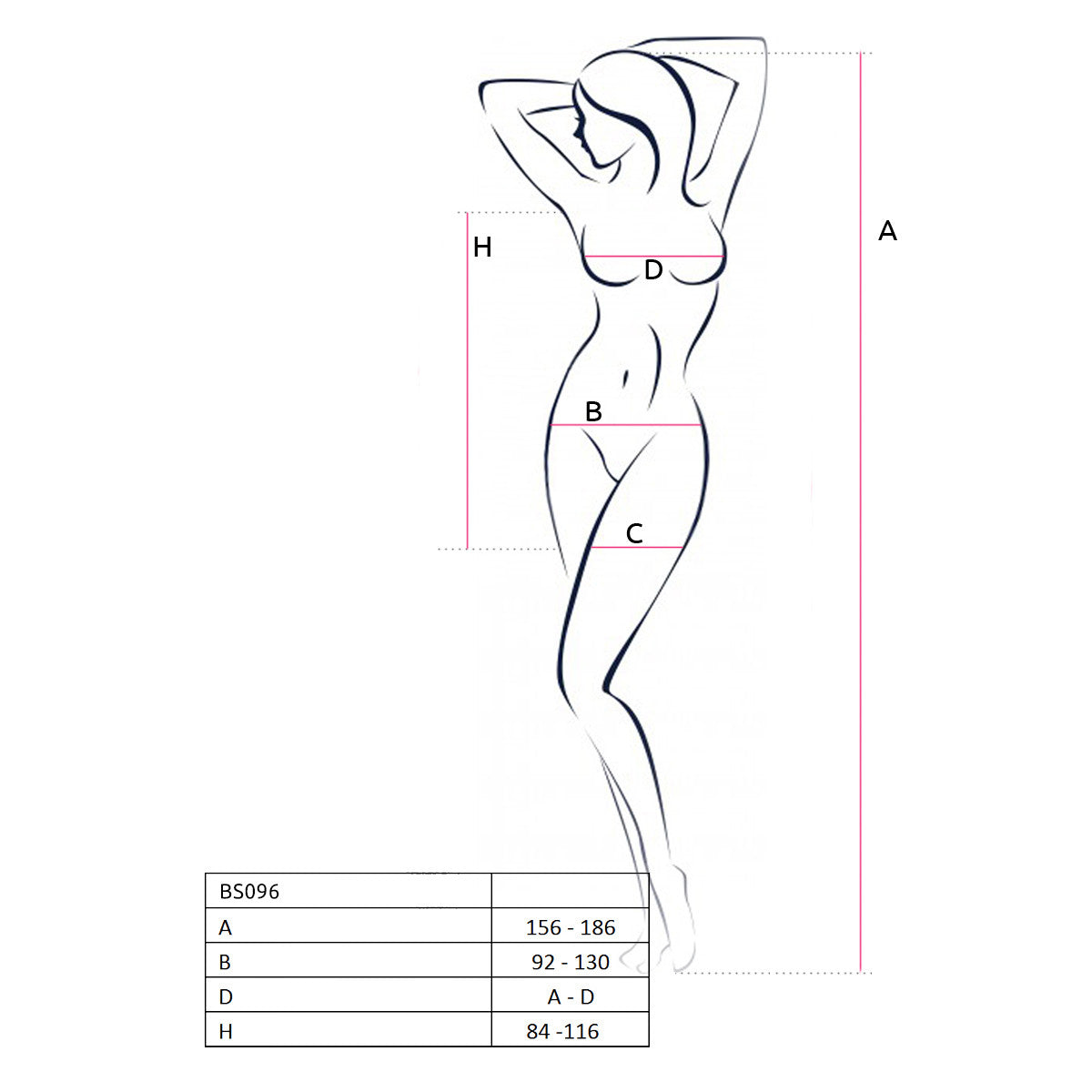 Passion PE BS096 dress red - Produktansicht 3