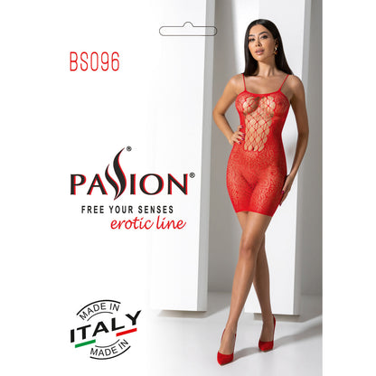 Passion PE BS096 dress red - Produktansicht 4