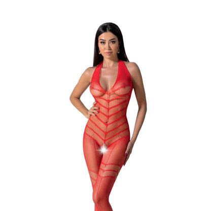 Passion PE BS100 Bodystocking red - Produktansicht 3