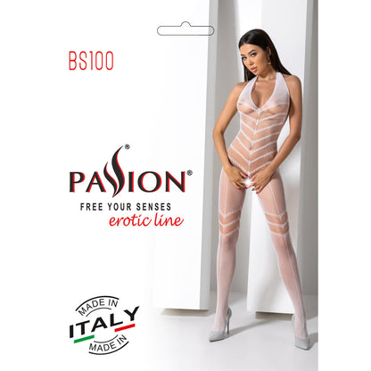 Passion PE BS100 Bodystocking white - Produktansicht 8