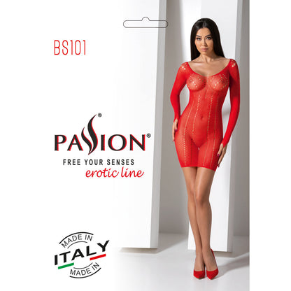 Passion PE BS101 dress red - Produktansicht 6