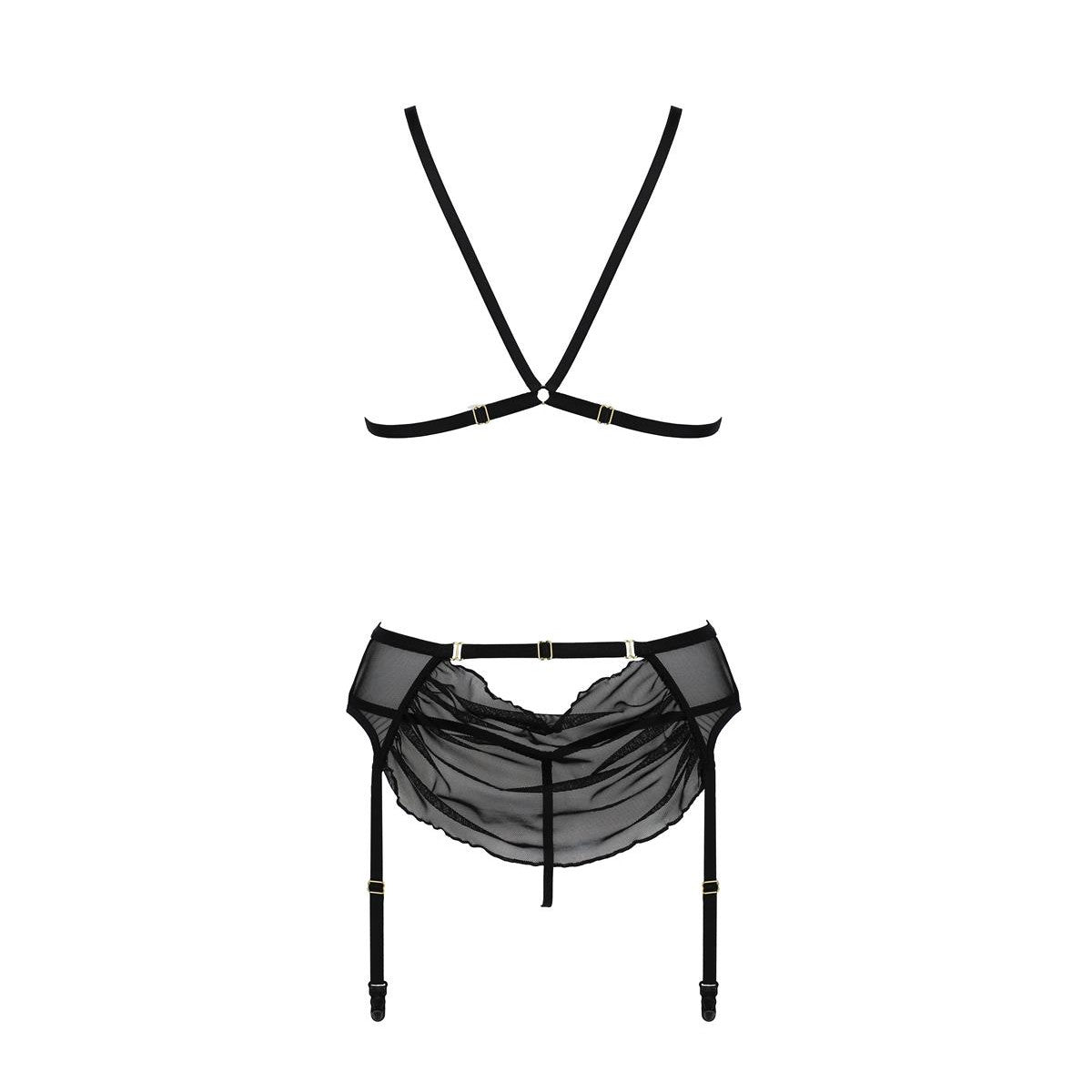Passion PE Deliena 2pcs set black - Produktansicht 5