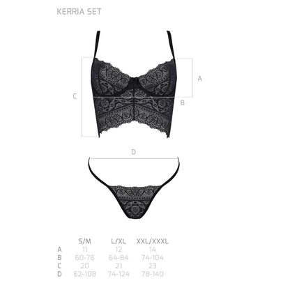 Passion PE ECO Kerria 2pcs set black - Produktansicht 7