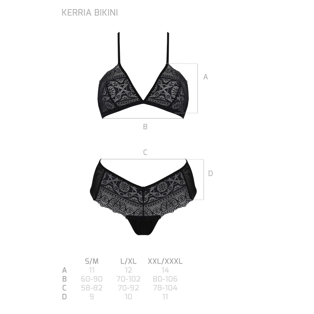 Passion PE ECO Kerria bikini black - Produktansicht 7
