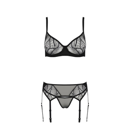 Passion PE ECO Leafa 3pcs set black - Produktansicht 3