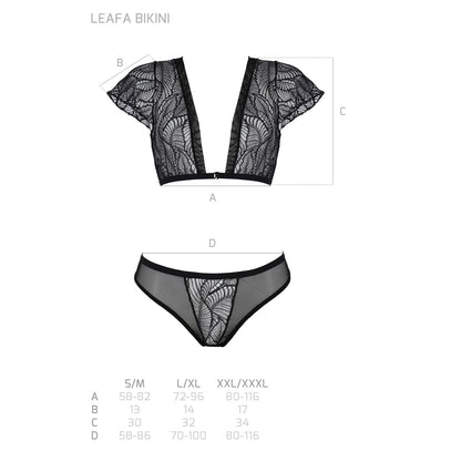 Passion PE ECO Leafa bikini black - Produktansicht 7