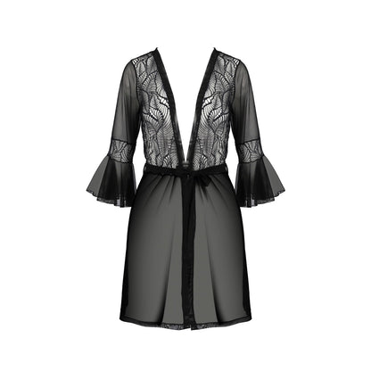 Passion PE ECO Leafa peignoir black - Produktansicht 3