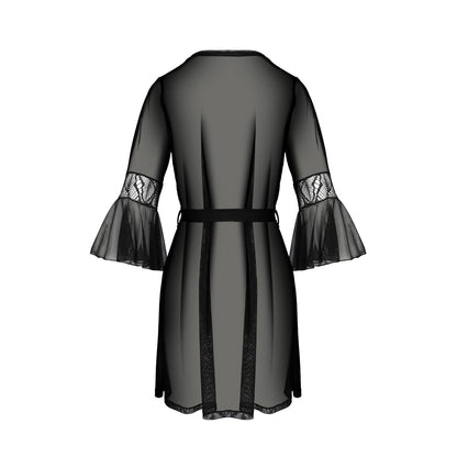 Passion PE ECO Leafa peignoir black - Produktansicht 4