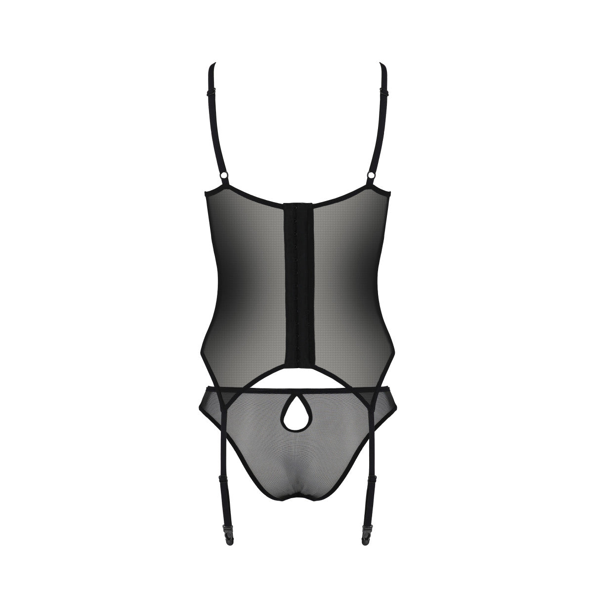 Passion PE ECO Primula corset black - Produktansicht 6