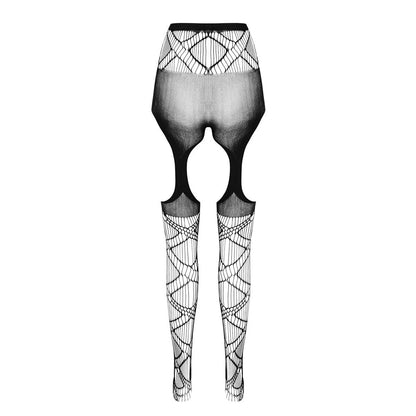 Passion PE ECO Straps-Strumpfhose S005 black - Produktansicht 4