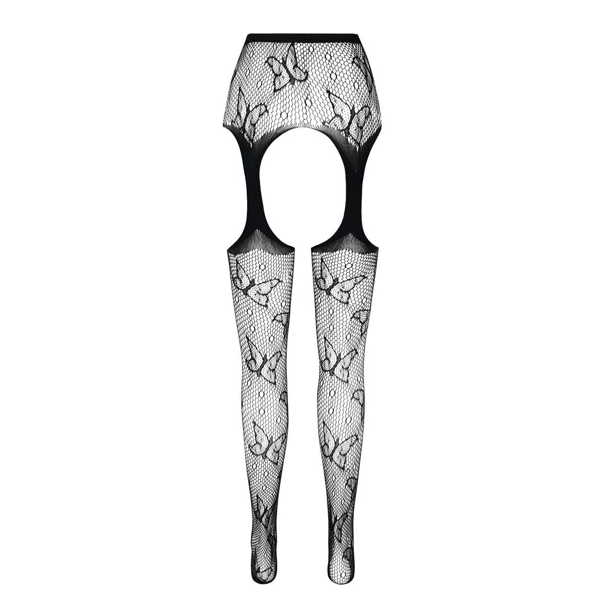 Passion PE ECO Strumpfhose ouvert S001 black - Produktansicht 6