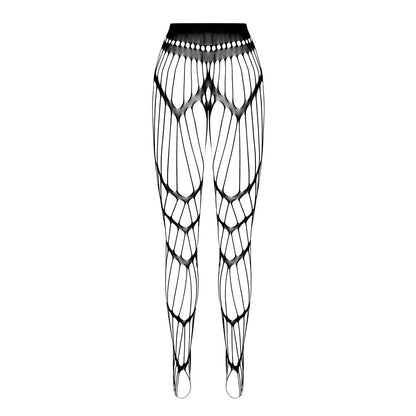 Passion PE ECO Strumpfhose ouvert S006 black - Produktansicht 4