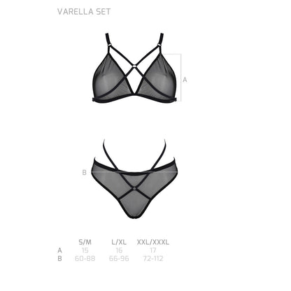 Passion PE ECO Varella 2pcs set black - Produktansicht 7