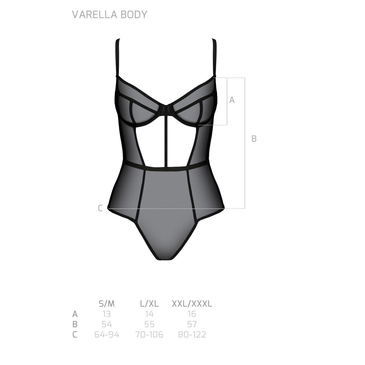 Passion PE ECO Varella body black - Produktansicht 7
