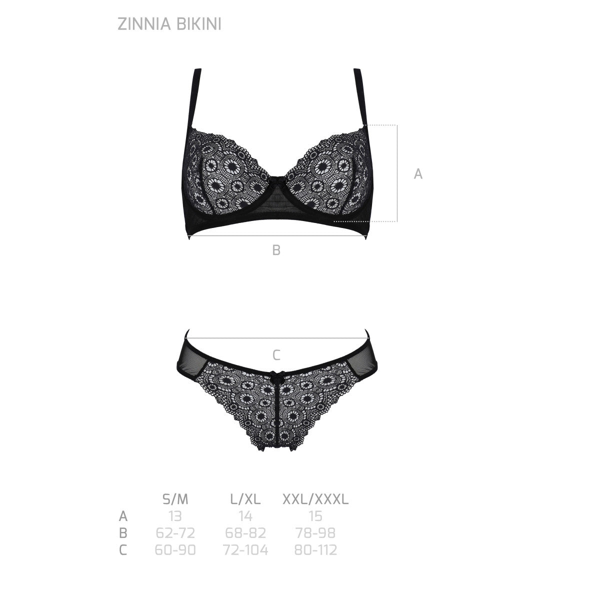 Passion PE ECO Zinnia bikini black - Produktansicht 7