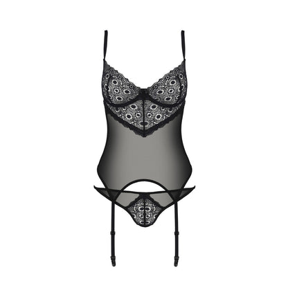 Passion PE ECO Zinnia corset black - Produktansicht 5