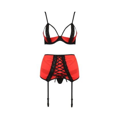 Passion PE Femmina 3pcs set red - Produktansicht 3