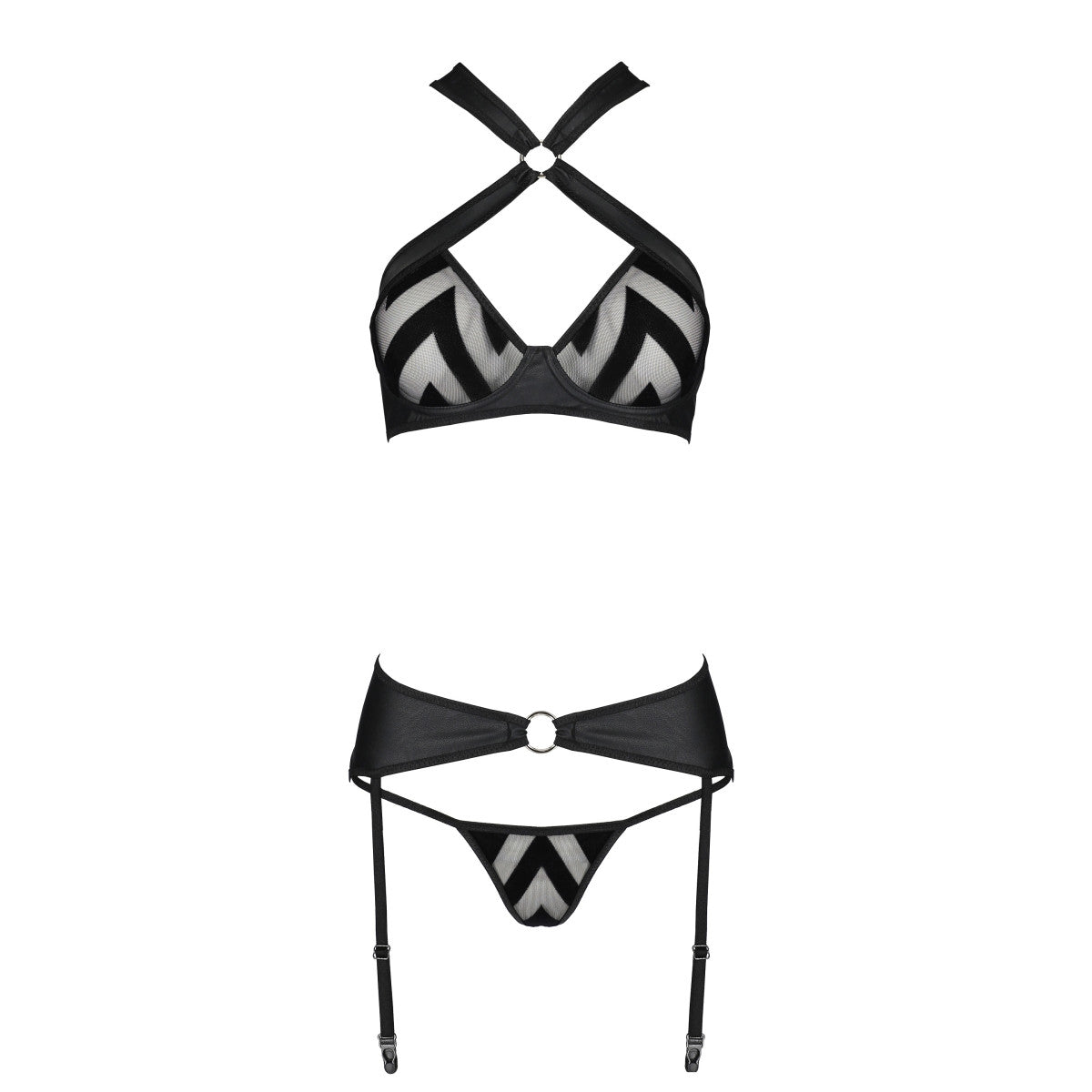 Passion PE Hima 3pcs set black - Produktansicht 3