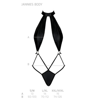 Passion PE Jannies body black - Produktansicht 7