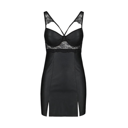 Passion PE Loona chemise & thong black - Produktansicht 3