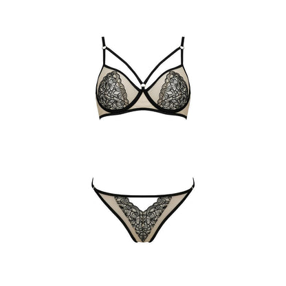 Passion PE Lorina 2pcs set beige-black - Produktansicht 3