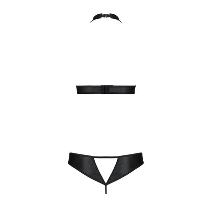 Passion PE Malwia 2pcs set with open bra black - Produktansicht 4
