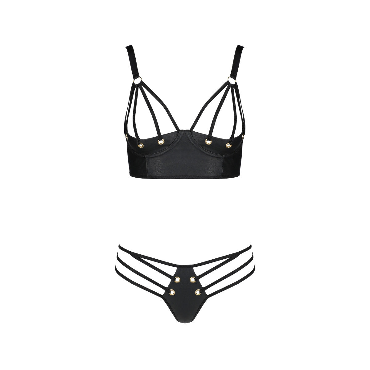 Passion PE Malwia bikini 2pcs set black - Produktansicht 3