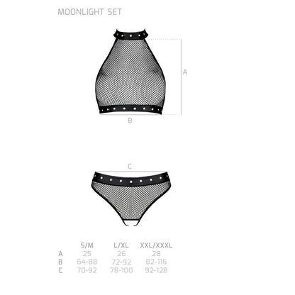 Passion PE Moonlight 2pcs set black - Produktansicht 5