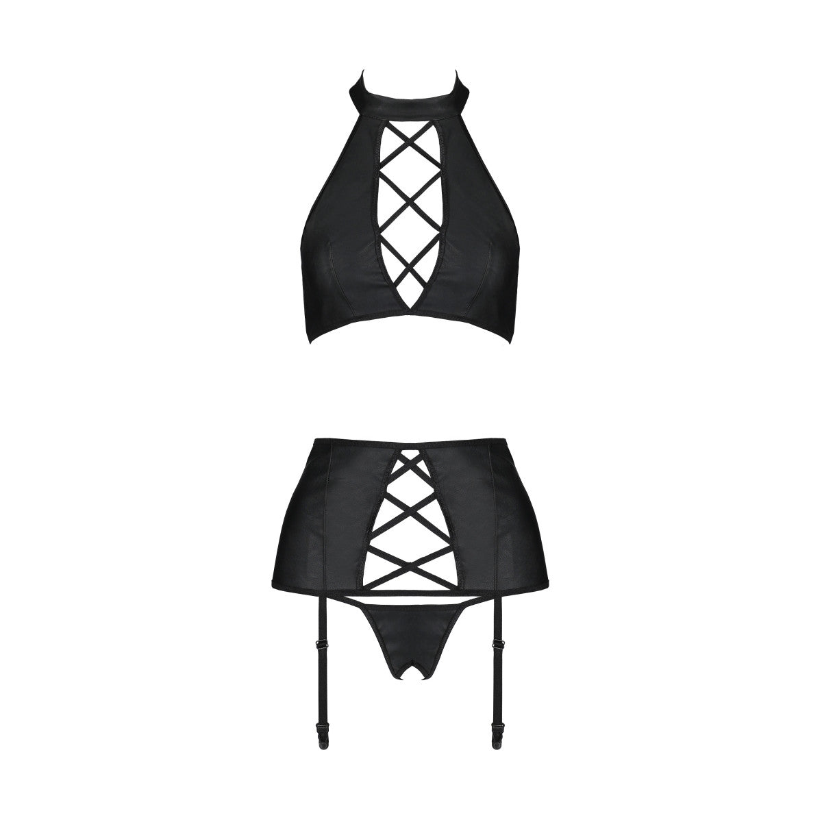 Passion PE Nancy 3pcs set black - Produktansicht 3