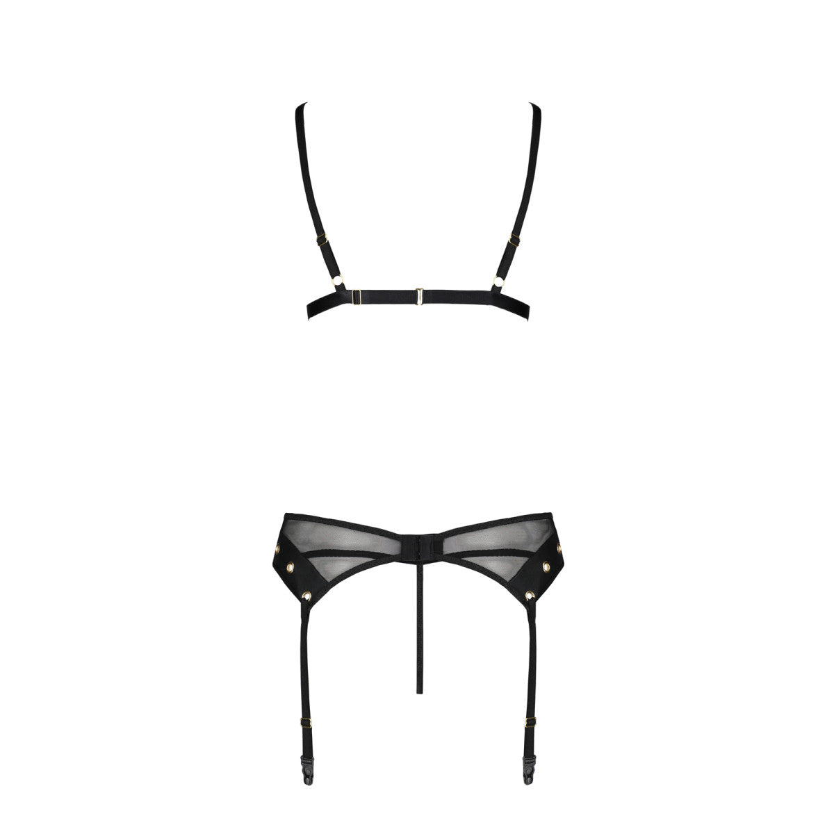Passion PE Nessy 3pcs set black - Produktansicht 4