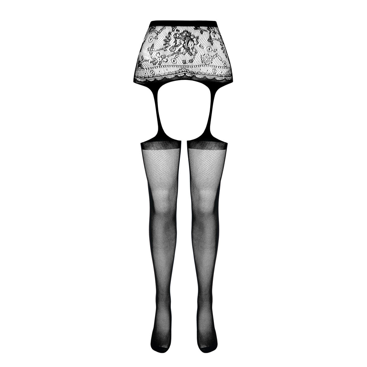 Passion PE S028 Strumpfhose open (ouvert tights) black - Produktansicht 8