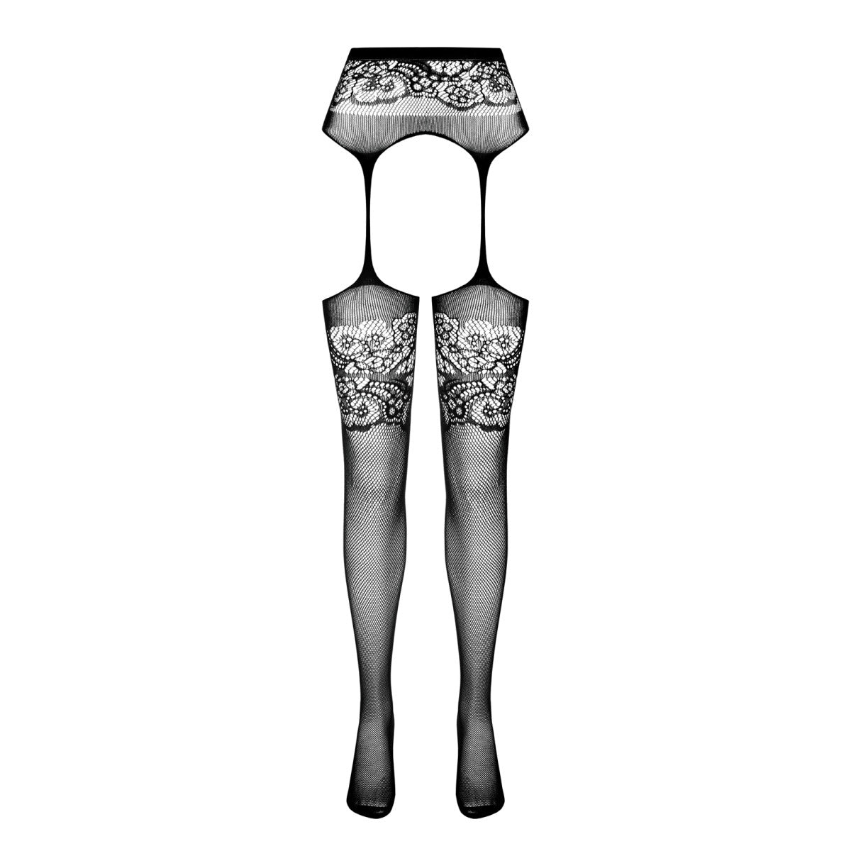 Passion PE S029 Strumpfhose open (ouvert tights) white - Produktansicht 4