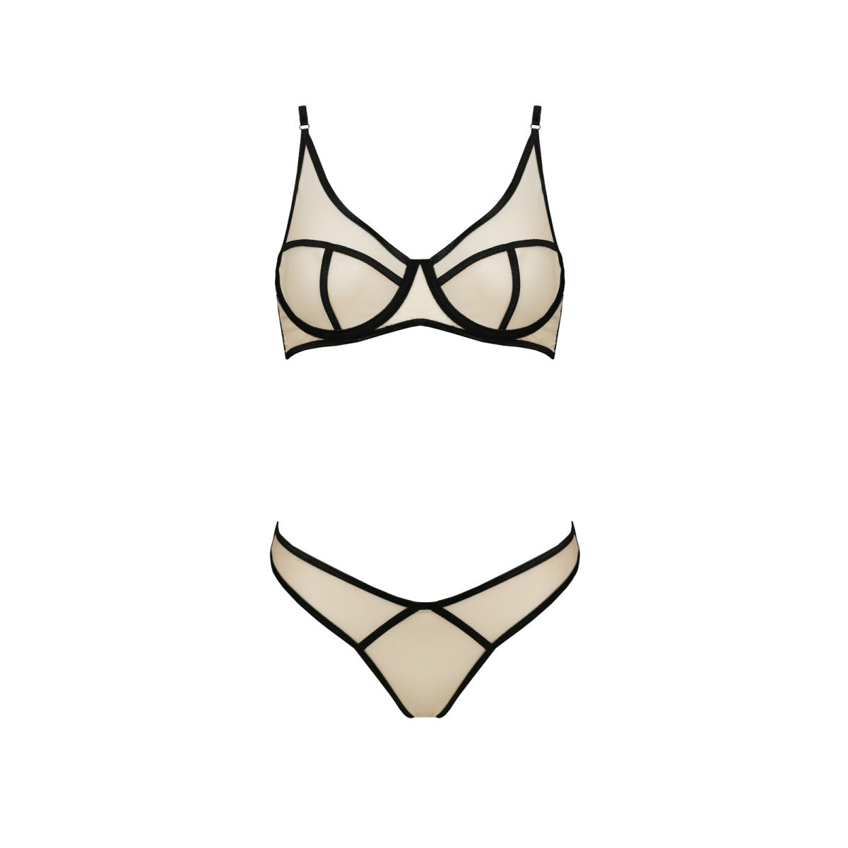 Passion PE Serara 2pcs set beige - Produktansicht 3
