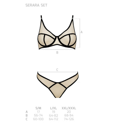 Passion PE Serara 2pcs set beige - Produktansicht 9