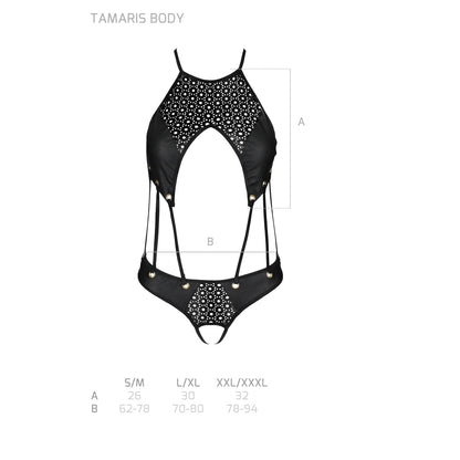 Passion PE Tasmina body black - Produktansicht 7