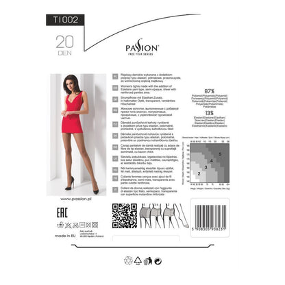 Passion PE TI002 Strumpfhose natural 20 DEN - Produktansicht 3