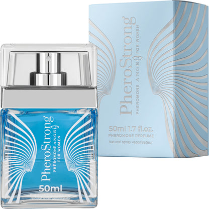 PheroStrong Angel Pheromon Parfum für Frauen 50 ml mit eleganter Verpackung und Flakon