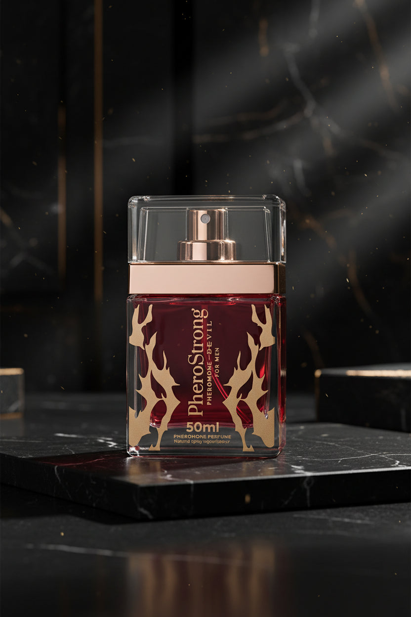 PheroStrong Devil for Men Parfum Flakon mit kraftvollem Duft