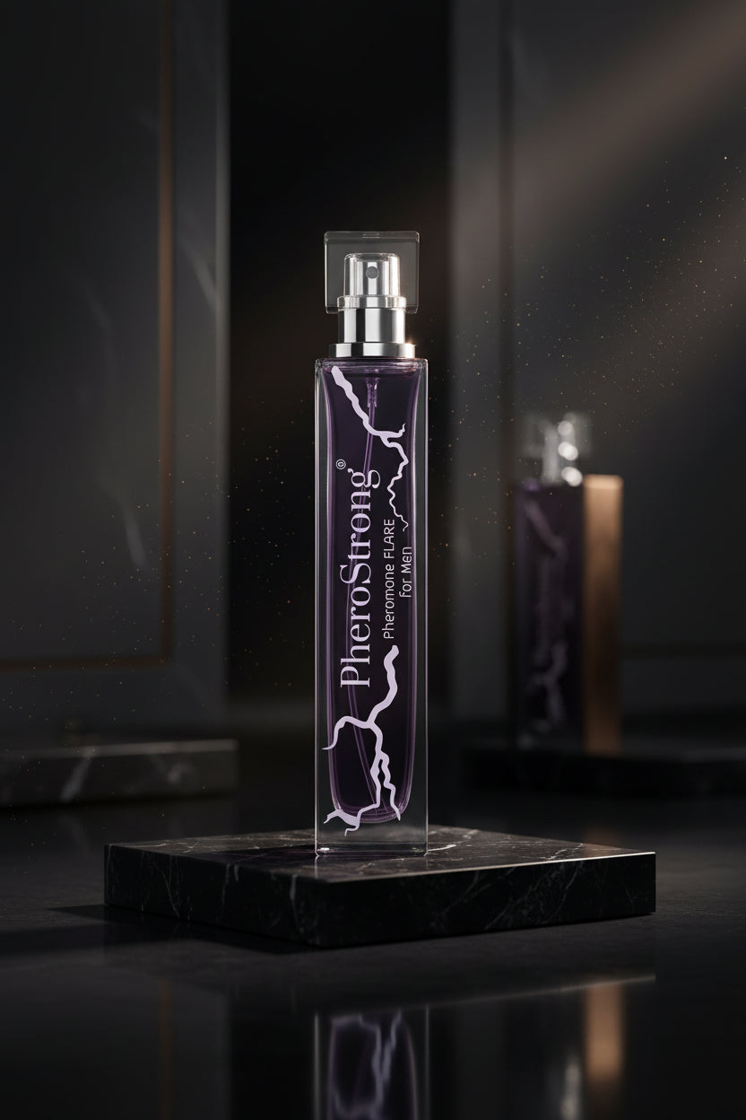 Flare for Men Herrenparfum von PheroStrong in eleganter Flasche