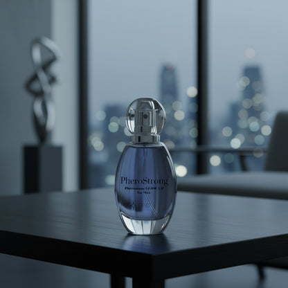 PheroStrong Glow up for Men Parfum dunkle elegante Inszenierung maskuliner Duft