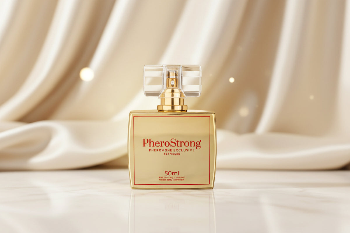 Blumiges Damenparfum von PheroStrong in eleganter Verpackung