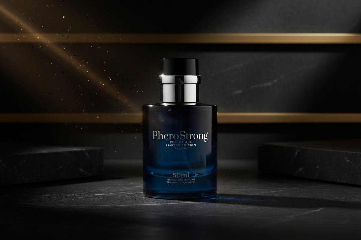 PheroStrong Pheromone Parfum Limited Edition for Men 50ml Detailansicht Flakon