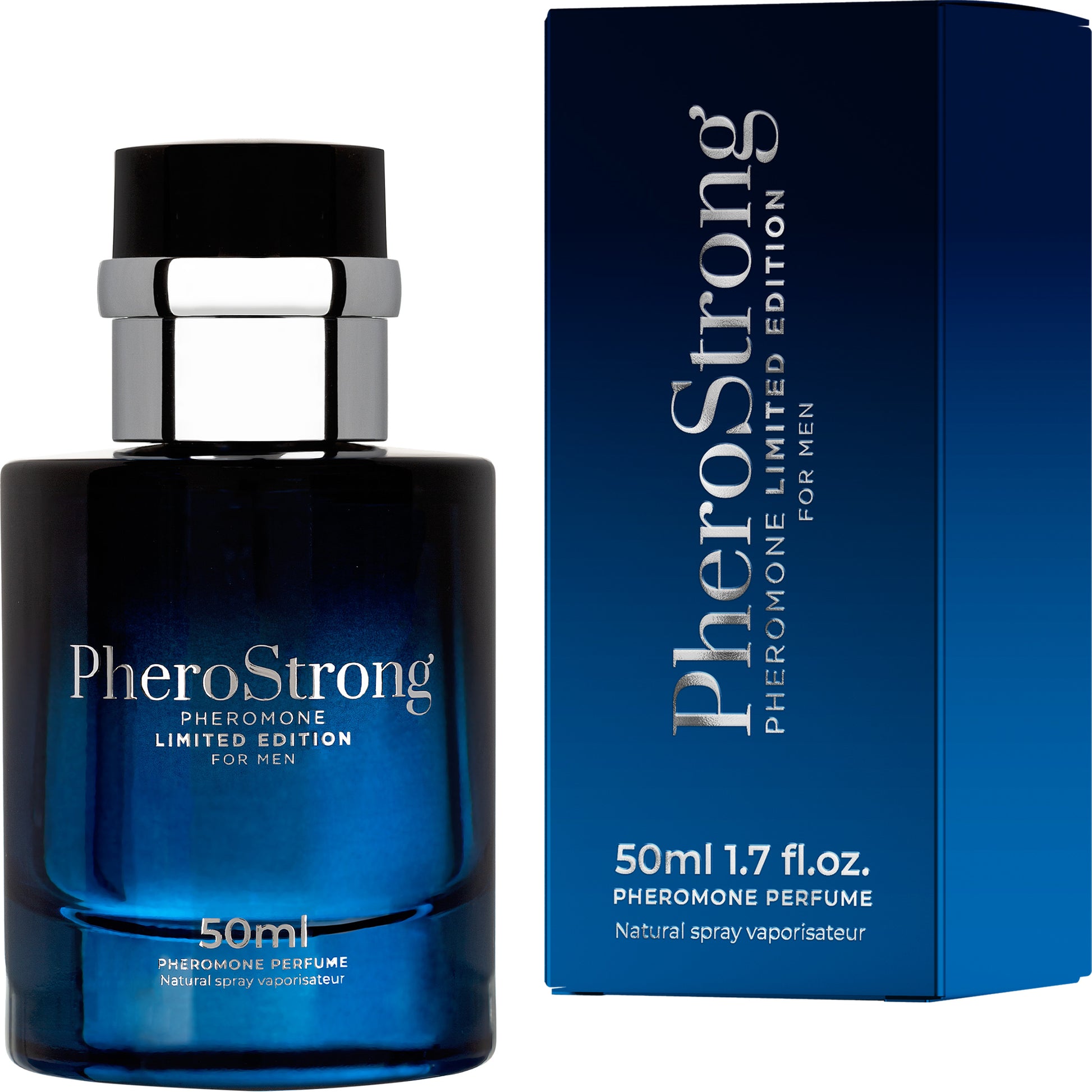 PheroStrong Pheromone Parfum Limited Edition for Men 50ml Flakon Vorderansicht