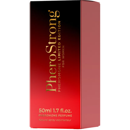 PheroStrong Pheromone Parfum Limited Edition 50ml Verpackung elegantes Design