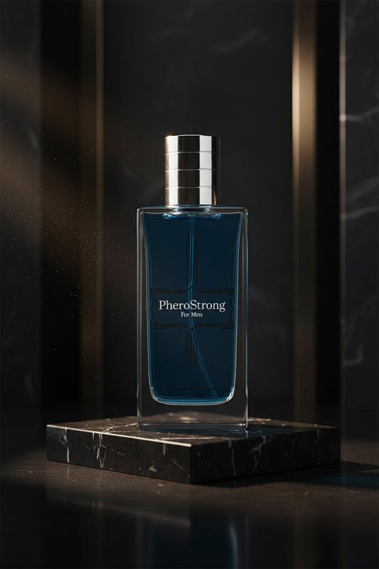 PheroStrong Pheromone Parfum für Männer 50ml Flakon mit frischem maritimen Duft