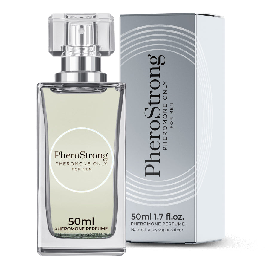 PheroStrong Pheromone Parfum Only for Men 50ml mit Verpackung – maskuliner Duft mit frischen und warmen Noten